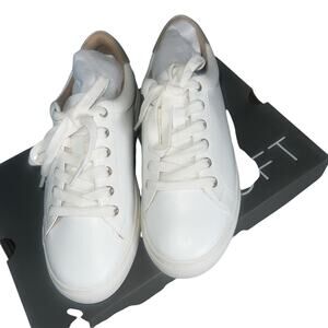 Ann Taylor Loft Whisper White Sneakers Size 6
